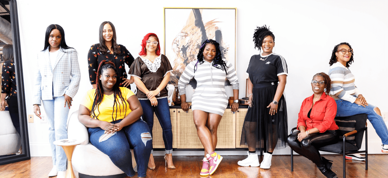 Simplicity Psychotherapy team of Black female therapists in Atlanta, specializing in therapy for BIPOC individuals