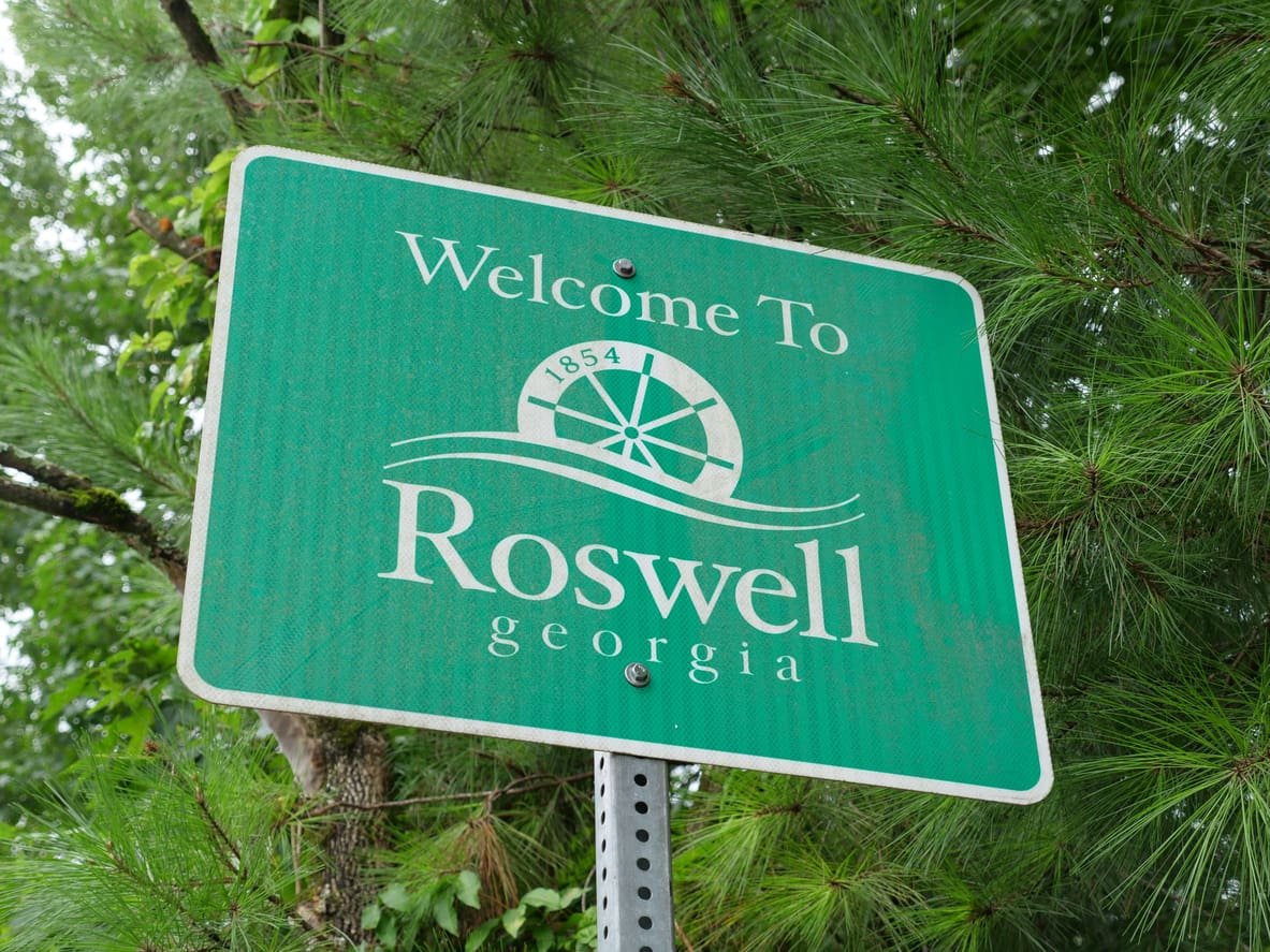 Counseling in Roswell GA - Roswell Georgia Public Welcome Sign