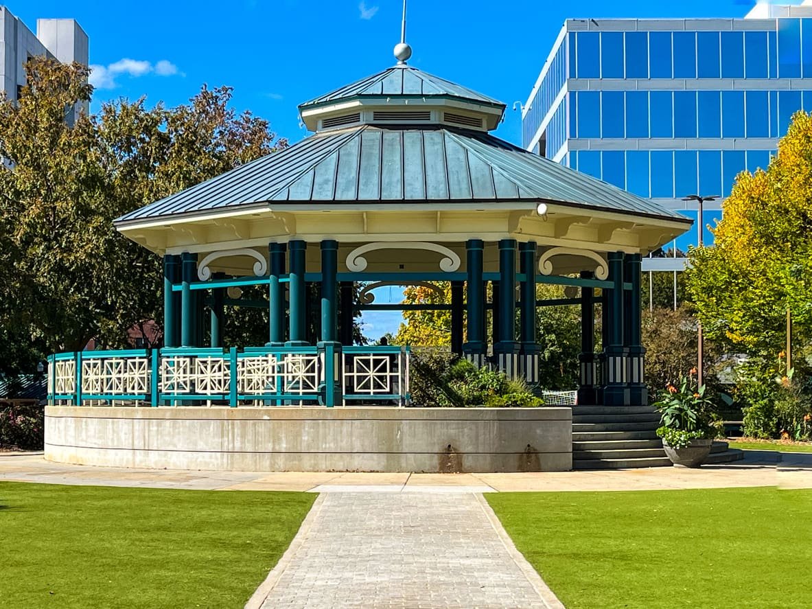 Counseling in Decatur Georgia - Large gazebo in Decatur Georgia Town Square